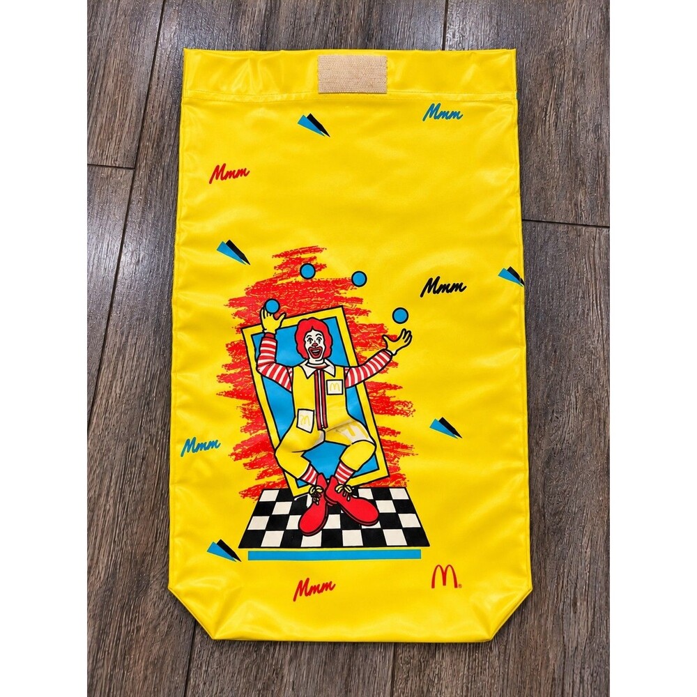 Vintage 1988 McDonald’s Lunch Sack Reusable Collectors Item